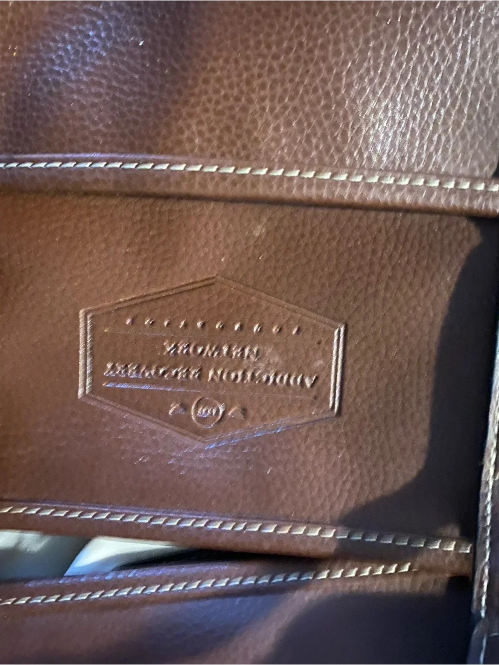 Barrington Gifts Leather Captains Brown Leather Duffel Bag